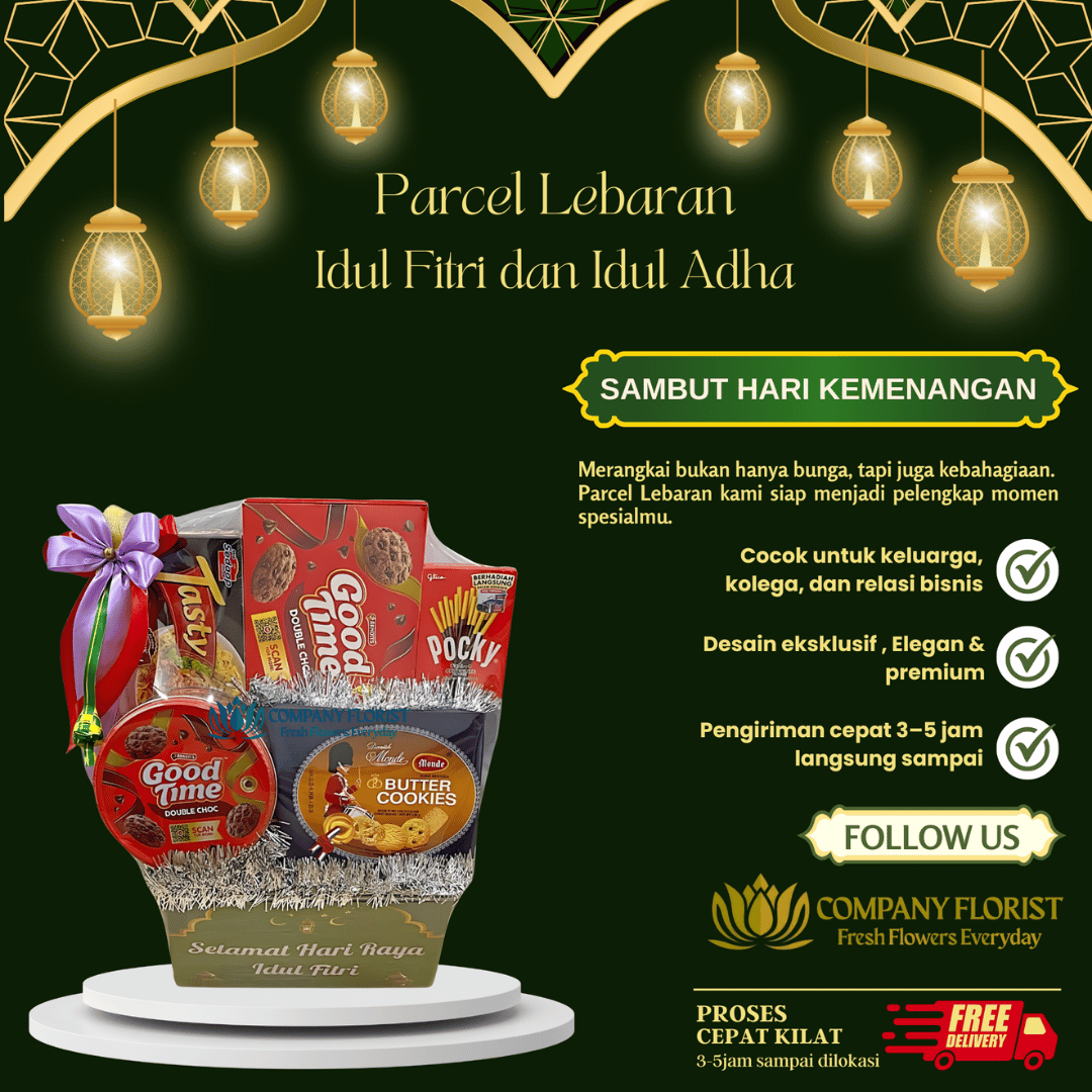 Paket Snack Lebaran Anak Kos Hemat – Company Florist